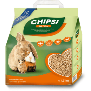 JRS Chipsi Ultra - гранули с голяма хигроскопичност и абсорбция на миризми, 10 литра