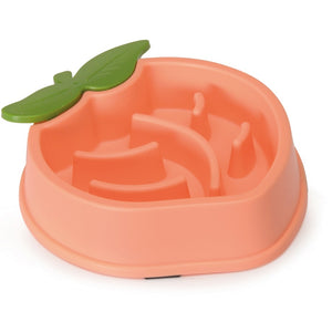 Camon Slow Feed Bowl Peach - пластмасова купичка за бавно хранене