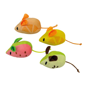 Croci Cat Toy Summer Fruit Mice - играчка за котка 7 см