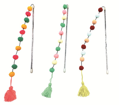 Croci Cat Pole Pompom - въдица за котки 35 см