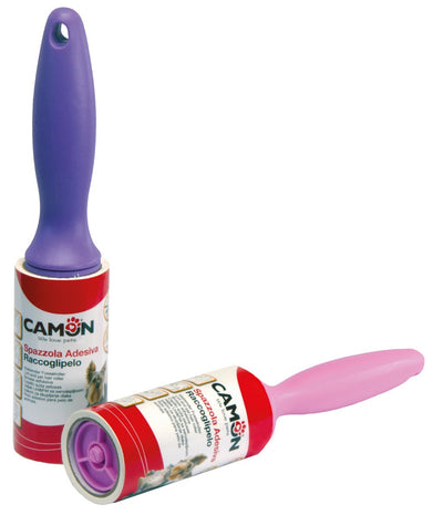 Camon Lint and Pet Hair Roller - четка за почистване на дрехи и мебели / червена, розова, лилава /