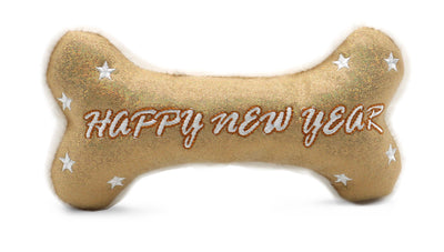 Croci Dog Toy Bone Happy New Year - играчка за куче 18 см