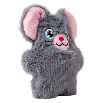 KONG Cat Snuzzles Mouse - плюшена мишка с котешка трева за котки 8.8 см