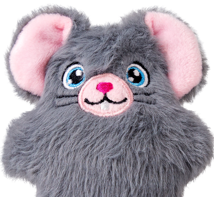 KONG Cat Snuzzles Mouse - плюшена мишка с котешка трева за котки 8.8 см