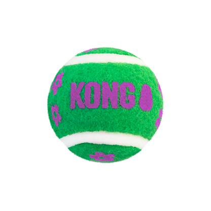 KONG Cat Active Tennis Balls with Bells - тенис топки с звънче за котки 3 бр