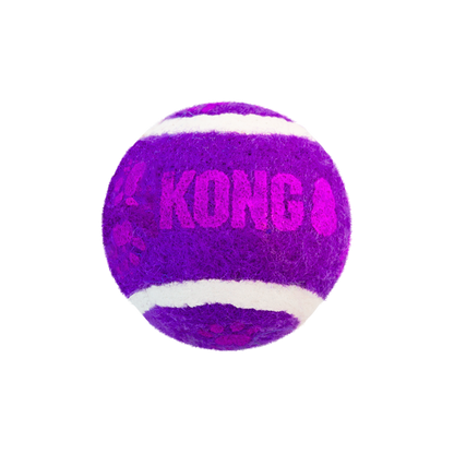 KONG Cat Active Tennis Balls with Bells - тенис топки с звънче за котки 3 бр