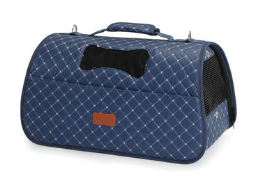 Camon Quilted Pet Bag - луксозна транспортна чанта 42 / 25 / 25 см