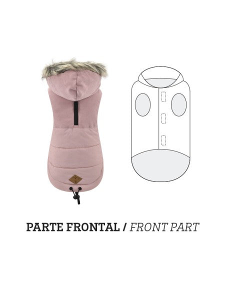 Nayeco Canada Pink Jacket - яке за кучета 30 см