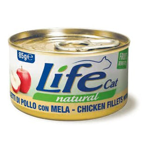 Life Cat Natural Chicken & Apple - с пилешко месо и ябълки 85 гр.