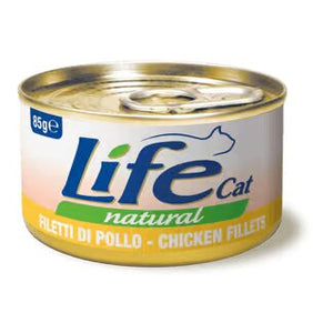 Life Cat Natural Chicken - консерва за котки с пилешко месо 85 гр