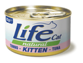 Life Cat Natural Kitten Tuna - с риба тон, за малки котенца 85 гр.