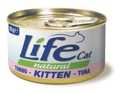 Life Cat Natural Kitten Tuna - с риба тон, за малки котенца 85 гр.