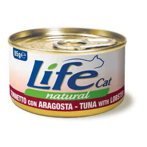 Life Cat Natural Tuna and Lobster - консерва за котки с риба тон и омари 85 гр