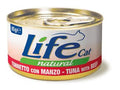 Life Cat Natural Tuna & Beef - with tuna and beef 85 g
