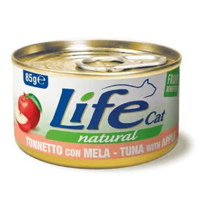 Life Cat Natural Tuna & Apple - с риба тон и ябълки 85 гр.