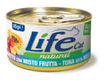 Life Cat Natural Tuna & Mix Fruit - с риба тон и микс от плодове 85 гр.