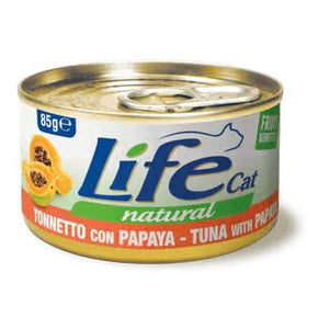 Life Cat Natural Tuna & Papaya - с риба тон и папая 85 гр.