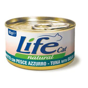Life Cat Natural Tuna & Ocean Fish - с риба тон и океанска риба 85 гр.