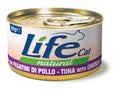 Life Cat Natural Tuna & Chicken liver - с риба тон и пилешки дробчета 85 гр.