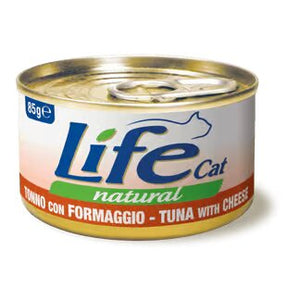 Life Cat Natural Tuna & Cheese - с риба тон и сирене 85 гр.