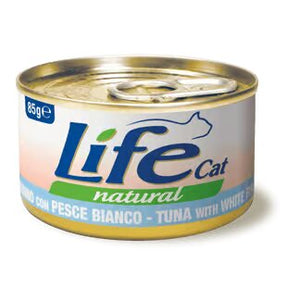 Life Cat Natural Tuna & White fish - с риба тон и бяла риба 85 гр.