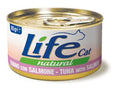 Life Cat Natural Tuna and Salmon - консерва за котки с риба тон и сьомга 85 гр