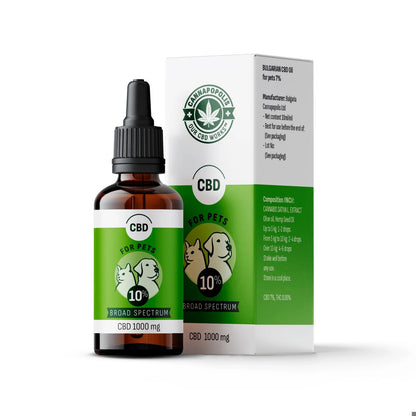 Cannapopolis CBD 10% - конопено масло за домашни любимци 10 мл