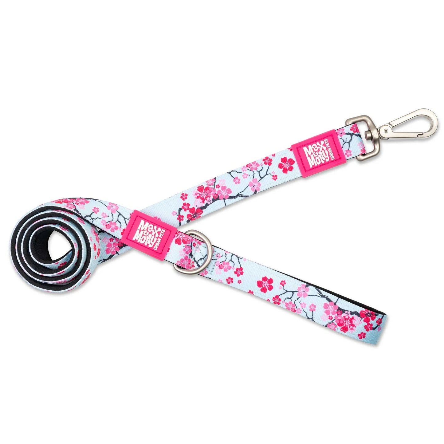 Max Molly Short Leash Cherry Bloom - повод 120 см