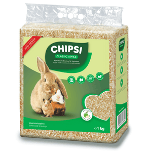 JRS Chipsi Green Apple - обезпаразитен и обезпрашен талаш с аромат на зелена ябълка
