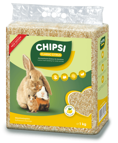 JRS Chipsi Citrus - обезпаразитен и обезпрашен талаш с аромат на лимон