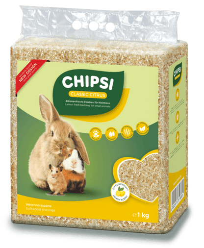 JRS Chipsi Citrus - обезпаразитен и обезпрашен талаш с аромат на лимон