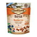 Carnilove Dog Crunchy Snack Ostrich with Blackberries with fresh meat - хрупкаво лакомство с щраусово месо и къпини 200 гр