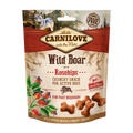 Carnilove Dog Crunchy Snack Wild Boar with Rosehips with fresh meat - хрупкаво лакомство с дива свиня и шипка 200 гр