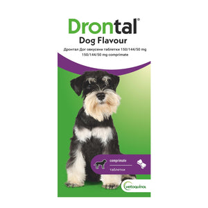 Drontal Plus - противопаразитни таблетки за кучета, 6 броя