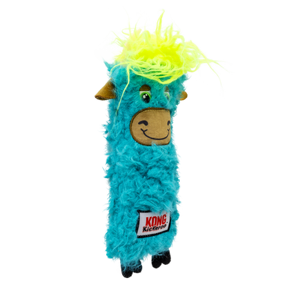 KONG Kickeroo Highland Cow - играчка за котки с котешка трева 10.8 см