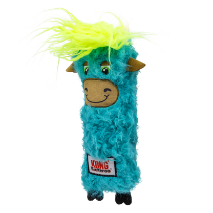 KONG Kickeroo Highland Cow - играчка за котки с котешка трева 10.8 см
