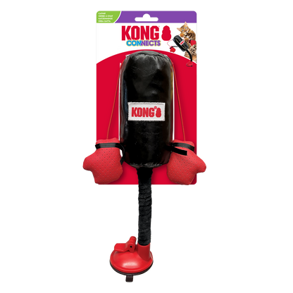 KONG Connects Punching Bag - играчка с котешка трева за котки 10.1 см