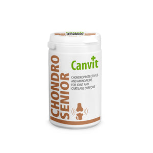 Canvit Chondro Senior for dogs - хранителна добавка с хондроитин за здрави стави при застаряващи кучета 230 гр