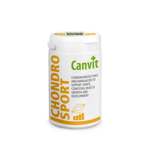 Canvit Chondro Sport for dogs - хранителна добавка с хондроитин за здрави стави при активни кучета 230 гр