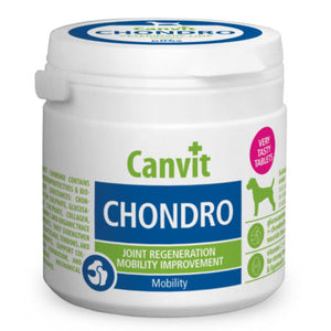 Canvit Chondro For Dogs - хранителна добавка с хондроитин за здрави стави 100 гр