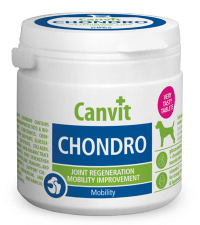 Canvit Chondro For Dogs - хранителна добавка с хондроитин за здрави стави 100 гр