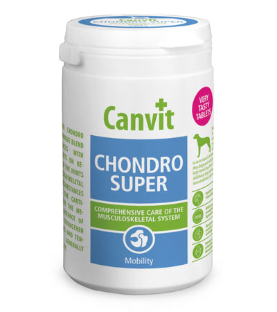 Canvit Chondro Super for dogs - хранителна добавка с хондроитин за здрави стави 230 гр