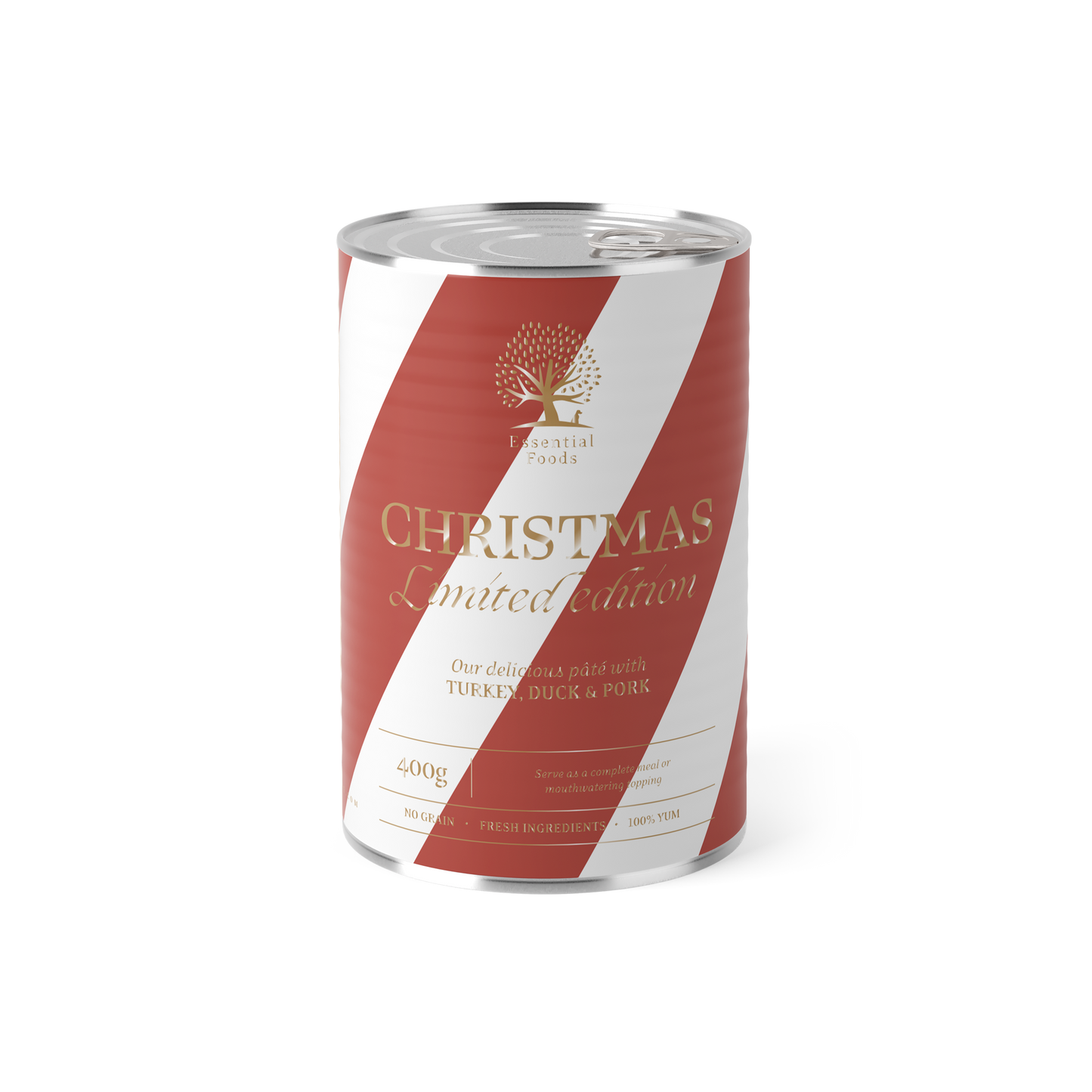 Essential Christmas Pate - консерва за кучета с пуешко, патешко и свинско месо 400 гр