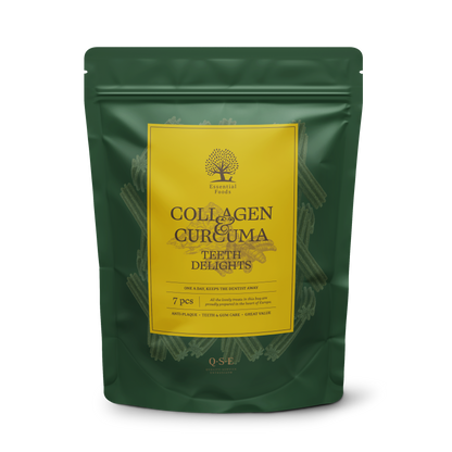 Essential Collagen and Curcuma Teeth Delights - дентални лакомства за куче 250 гр