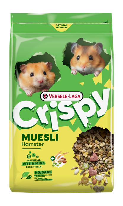 Versele Laga Crispy Muesli Hamster - пълноценна храна за хамстери 750 гр