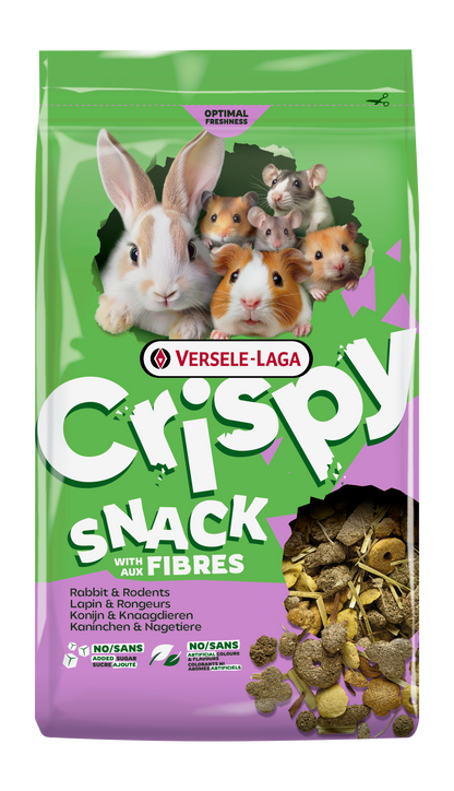 Versele Laga Crispy Snack with Fibres - допълваща храна за гризачи 550 гр