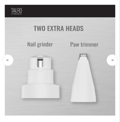 Tauro Pro Line Multi-functional Clippers and Nail Grinder - мултифункционална машинка за подстригване и пила за нокти