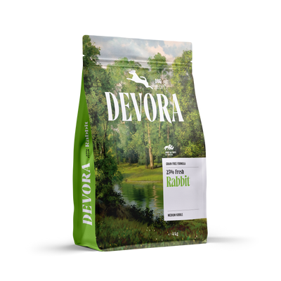 Devora Monoprotein Dog Rabbit - суха храна за кучета със заешко