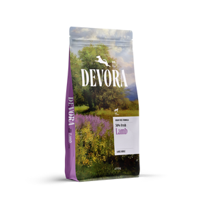 Devora Dog Adult Large Lamb - суха храна за кучета от големи породи с агнешко 4 кг