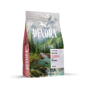 Devora Dog Adult Mini Deer and Salmon - суха храна за кучета от малки породи с еленско и сьомга